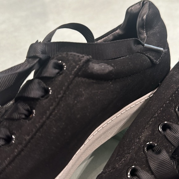 Libby Edelman Suede Embellished Sneakers - Picture 5 of 5